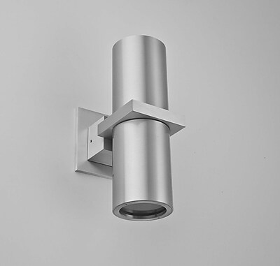 LumenArt Alume 2-Light Accent Wall Sconce; With Junction Box Cover Staples